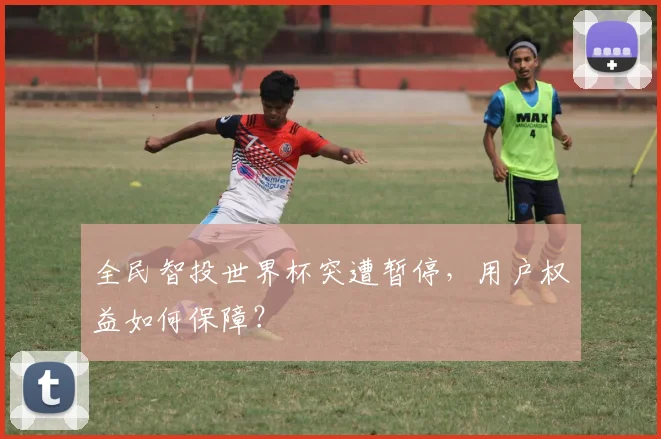 全民智投世界杯突遭暂停，用户权益如何保障？