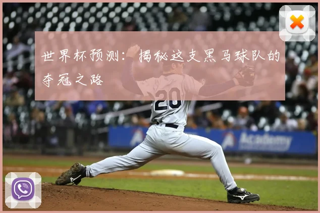 世界杯预测：揭秘这支黑马球队的夺冠之路